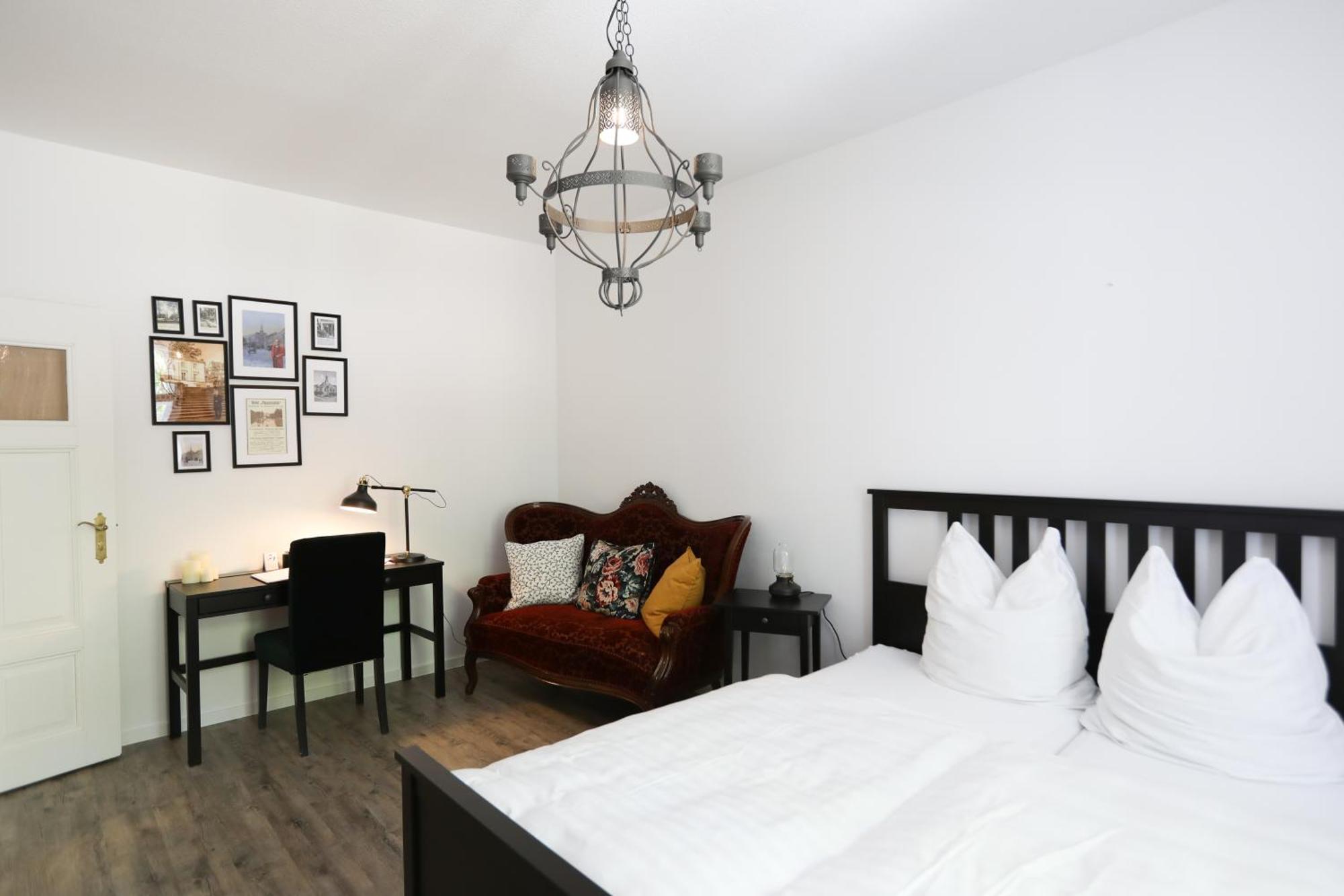 Kl. Fontane Ferienwohnung Bad Freienwalde Direkt Am Markt Buitenkant foto